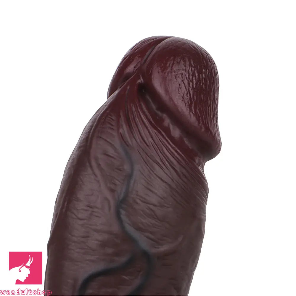 9.6in Hollow Soft Liquid Silicone Realistic Strap on Dildo Panty For Love