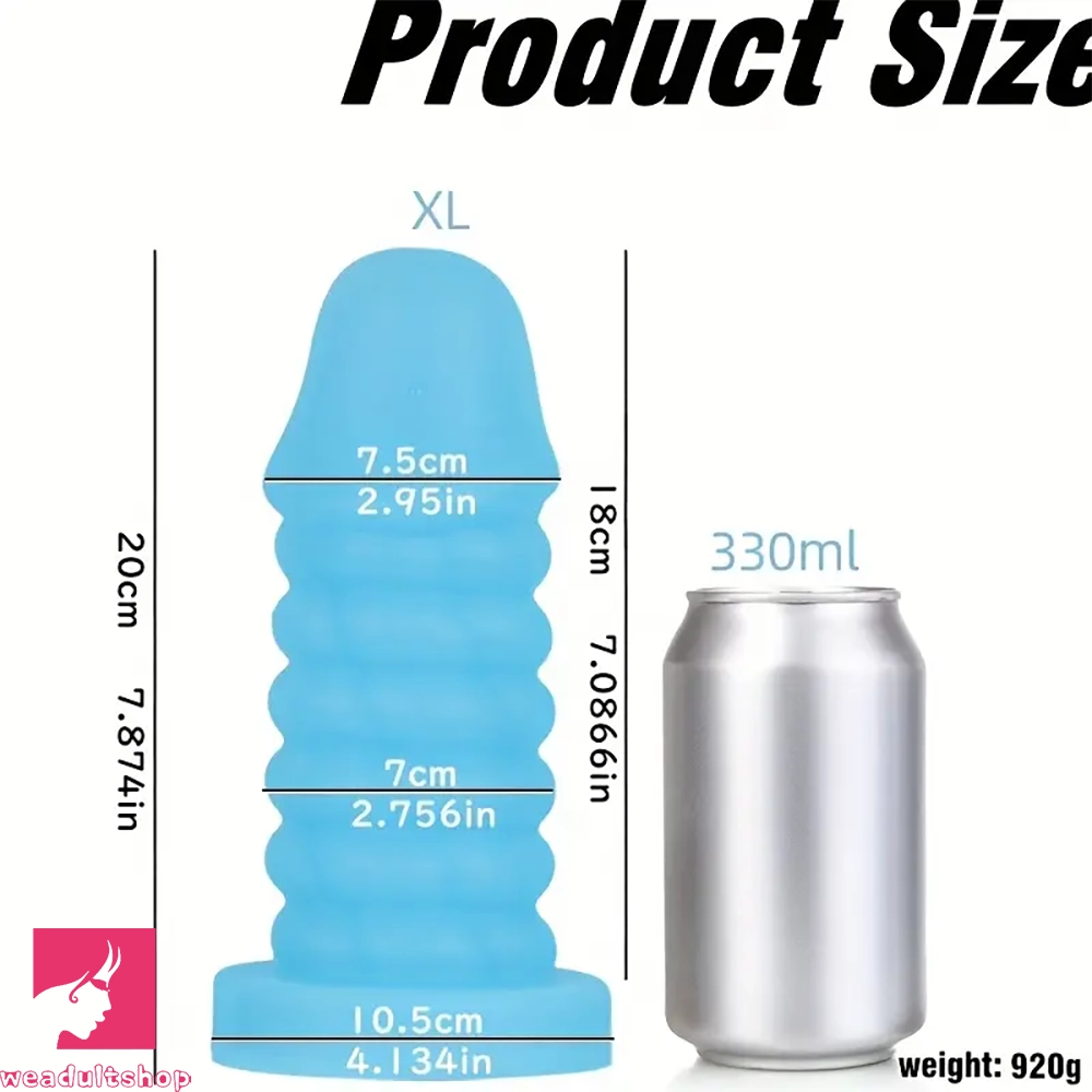 4.72in 5.9in 6.69in 7.87in 9.06in 10.24in Large Anal Plug Dildo Clit Toy