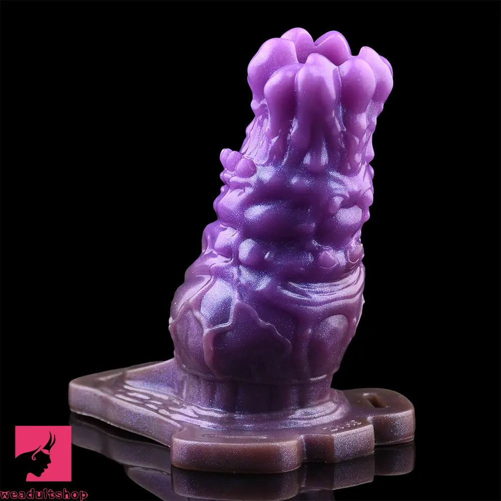 5.55in Dragon Silicone Floppy Beast Creature Fantasy Hollow Dildo Sleeve