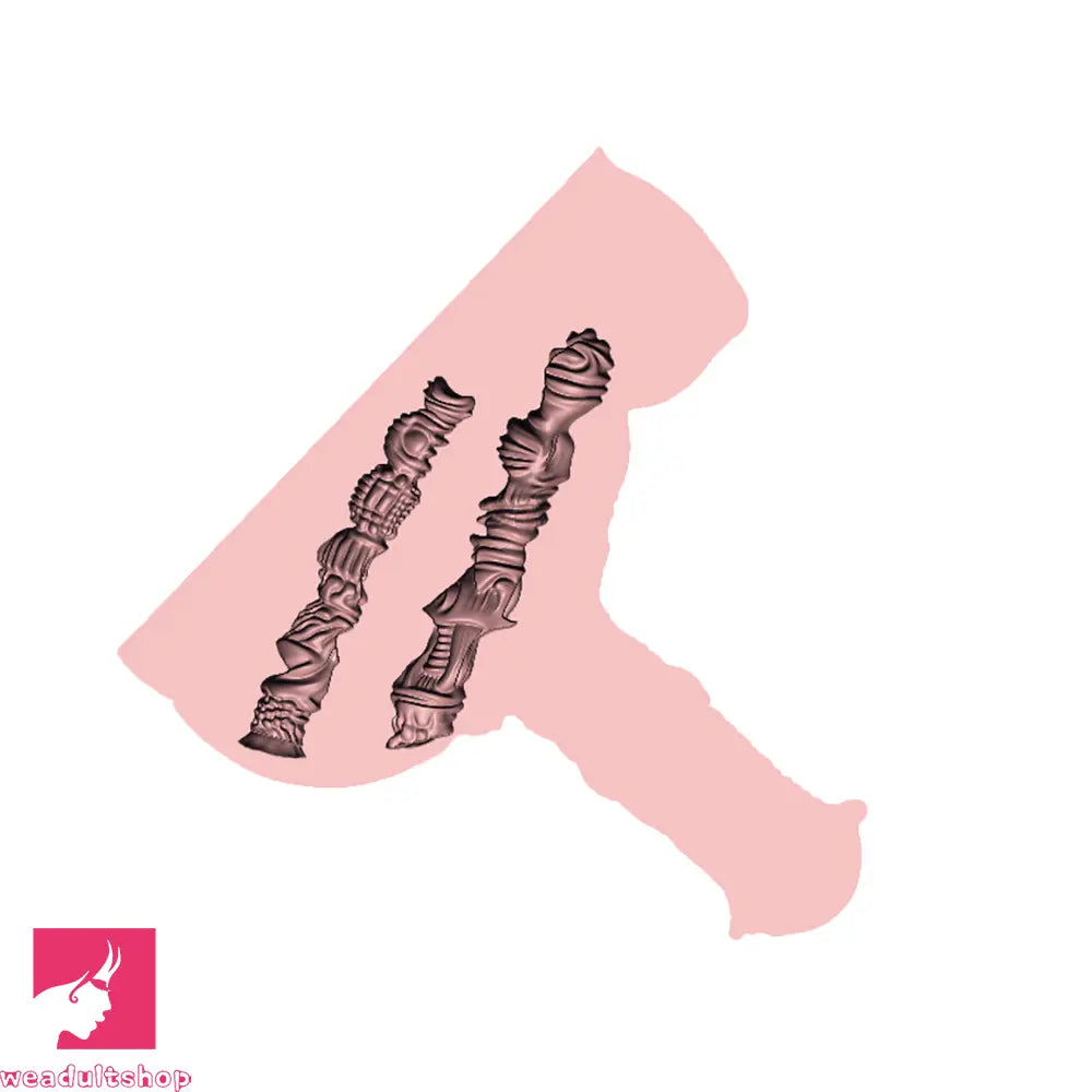 3.93in Horse Cock Dildo Animal Pussy For G-Spot Male Masturbator