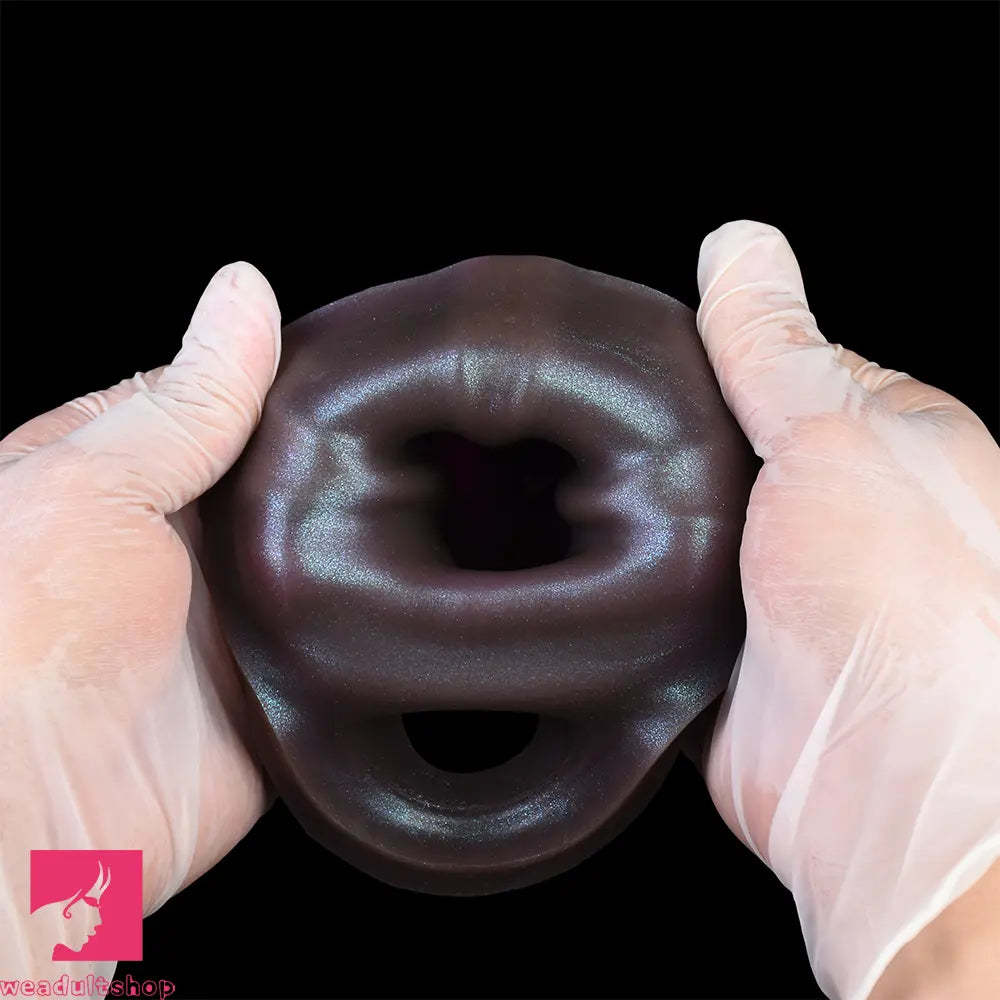 6.18in Dragon Fantasy Hollow Spiked Soft Dildo Sleeve For Cock Enlargement