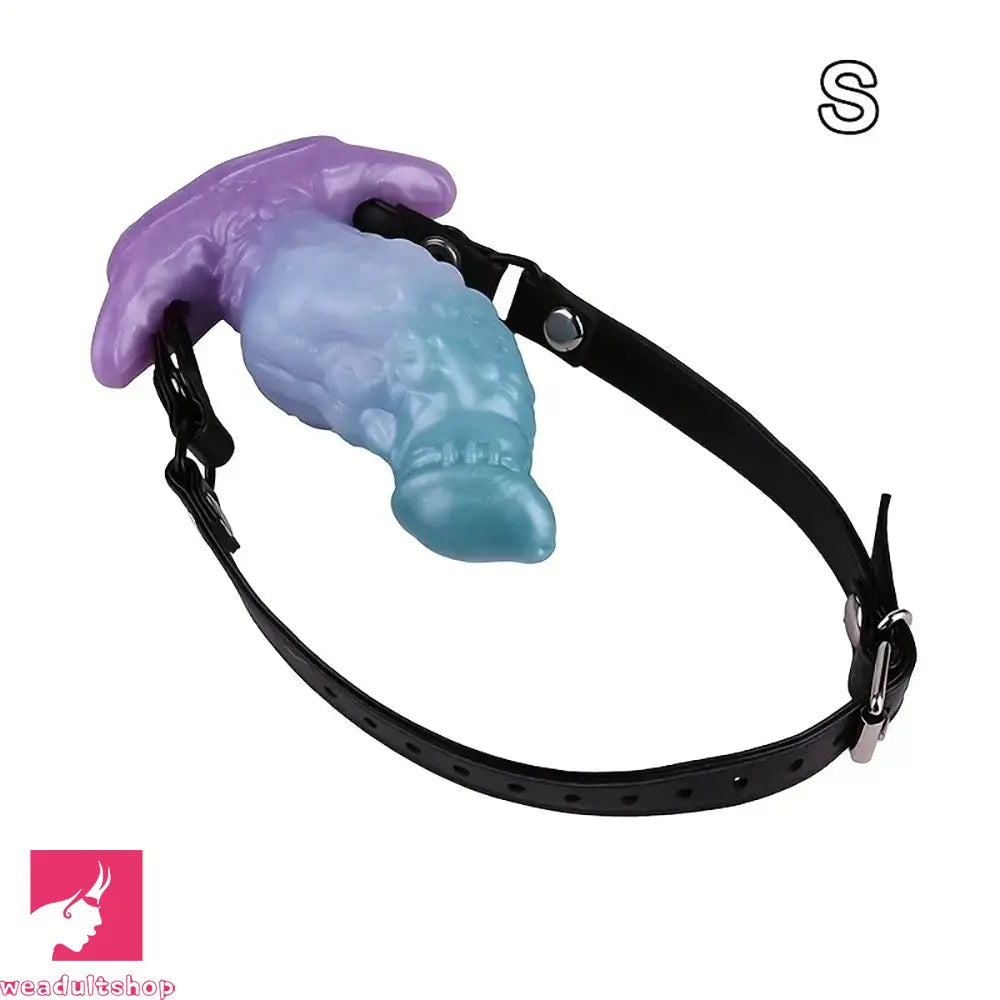 5.51in 7.04in 8.74in Liquid Silicone Anal Plug Strap-On Monster Odd Dildo