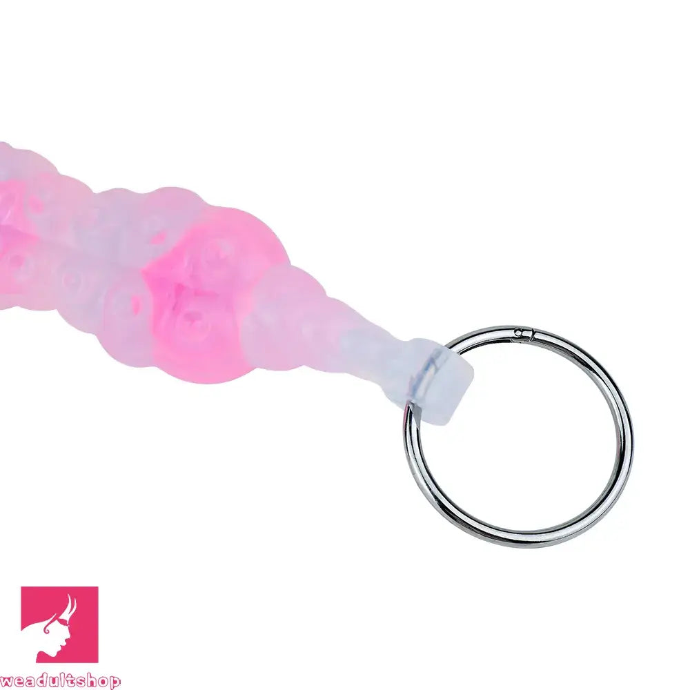 18.9in Silicone Huge Long Anal Beads Dildo Prostate Massage Cock Toy