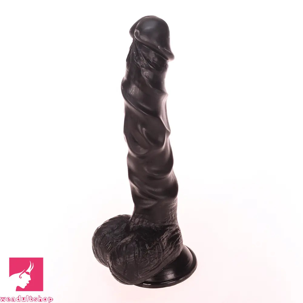9.45in Big Real PVC Skin Dildo For Couples Sex Love With Suction Cup
