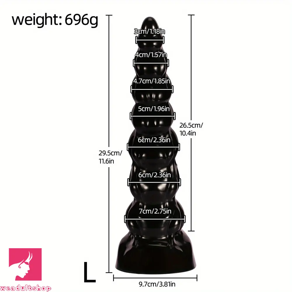 7.48in 9.37in 11.6in Cross-border Anal Dildo For Male Couple Masturbation