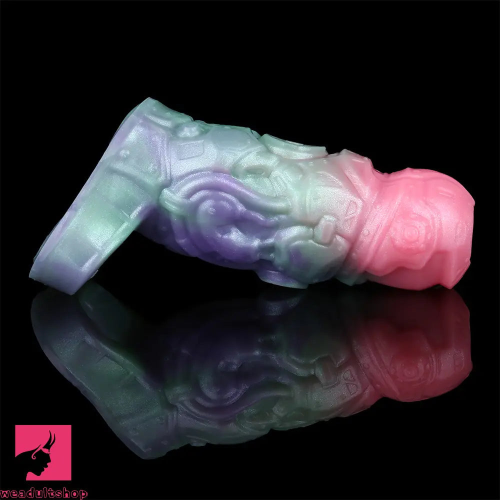 4.72in Nesting Maw SHAZ-3013 Fantasy Hollow Dildo Cock Sleeve Extension