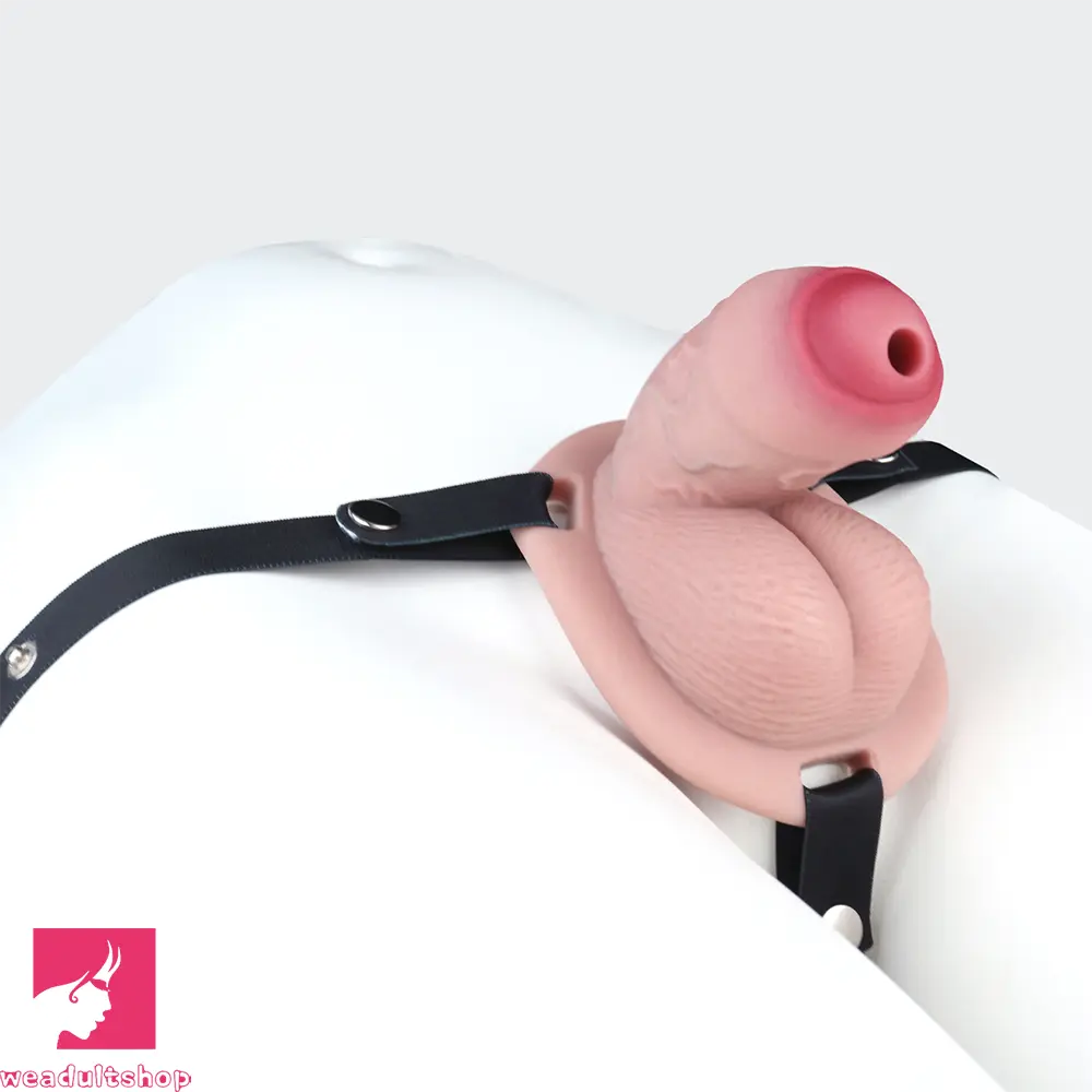 4.72in Real Hollow Chastity Cage Dildo Cock Masturbator Erotic Cock Love