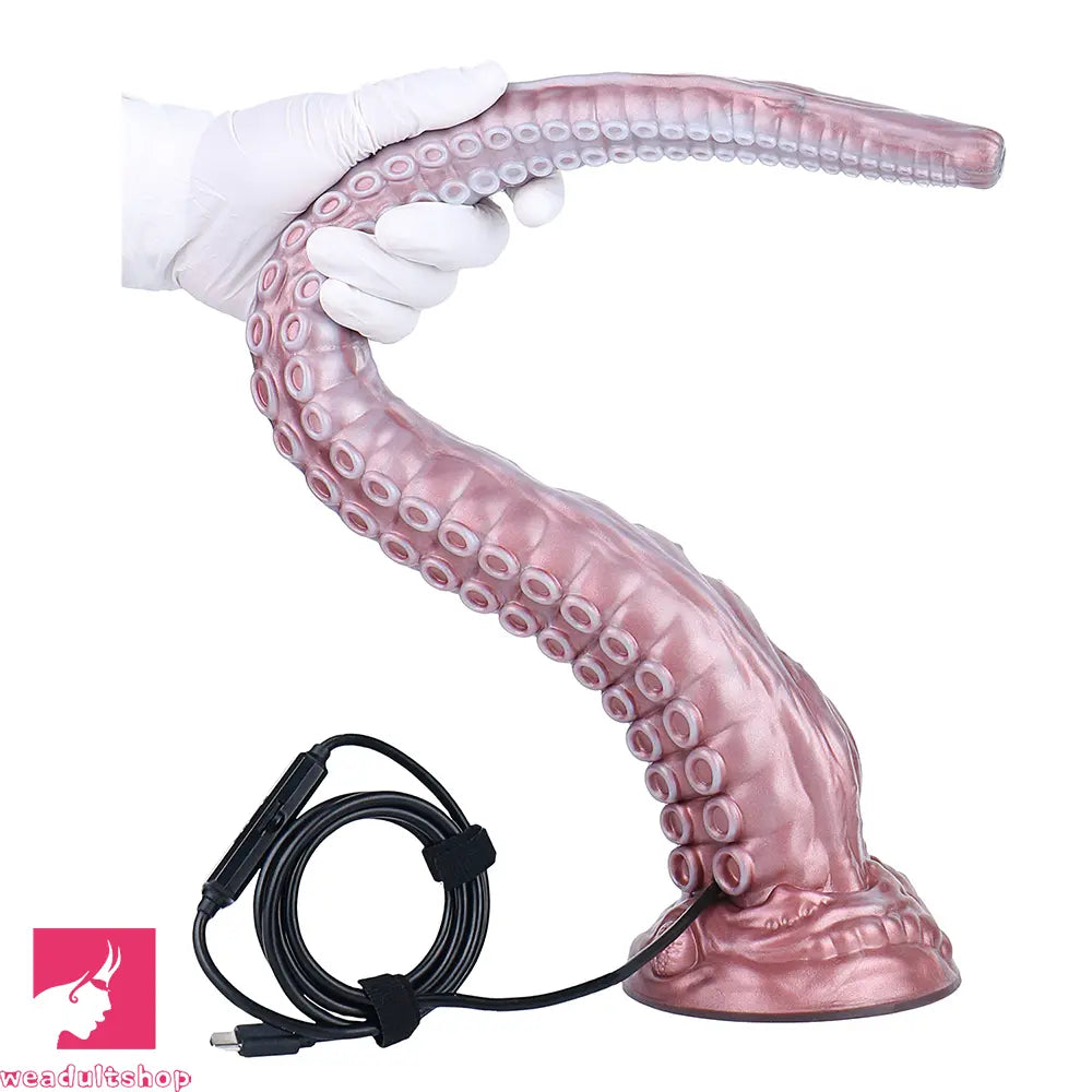 21.25in Deep Sea Endoscopy 3.0MP HD Camera 8 LEDs Soft Tentacle Dildo