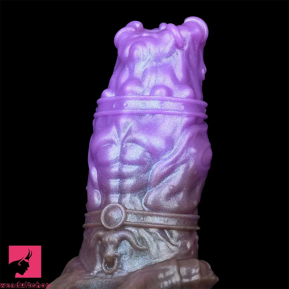 5.07in Dragon Beast Creature Fantasy Hollow Silicone Cock Dildo Sleeve