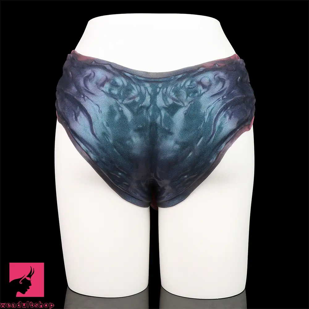 8.66in Fantasy Monster Creature Hollow Dildo Harness Pants Strap on Dildo