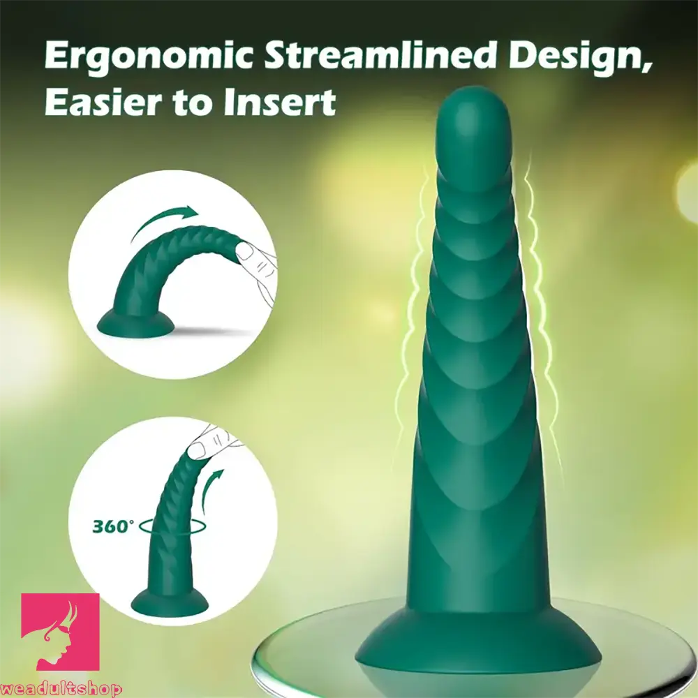 3.7in 5.3in 6.3in Small Silicone Flexible Butt Plug Dildo For Sex Using