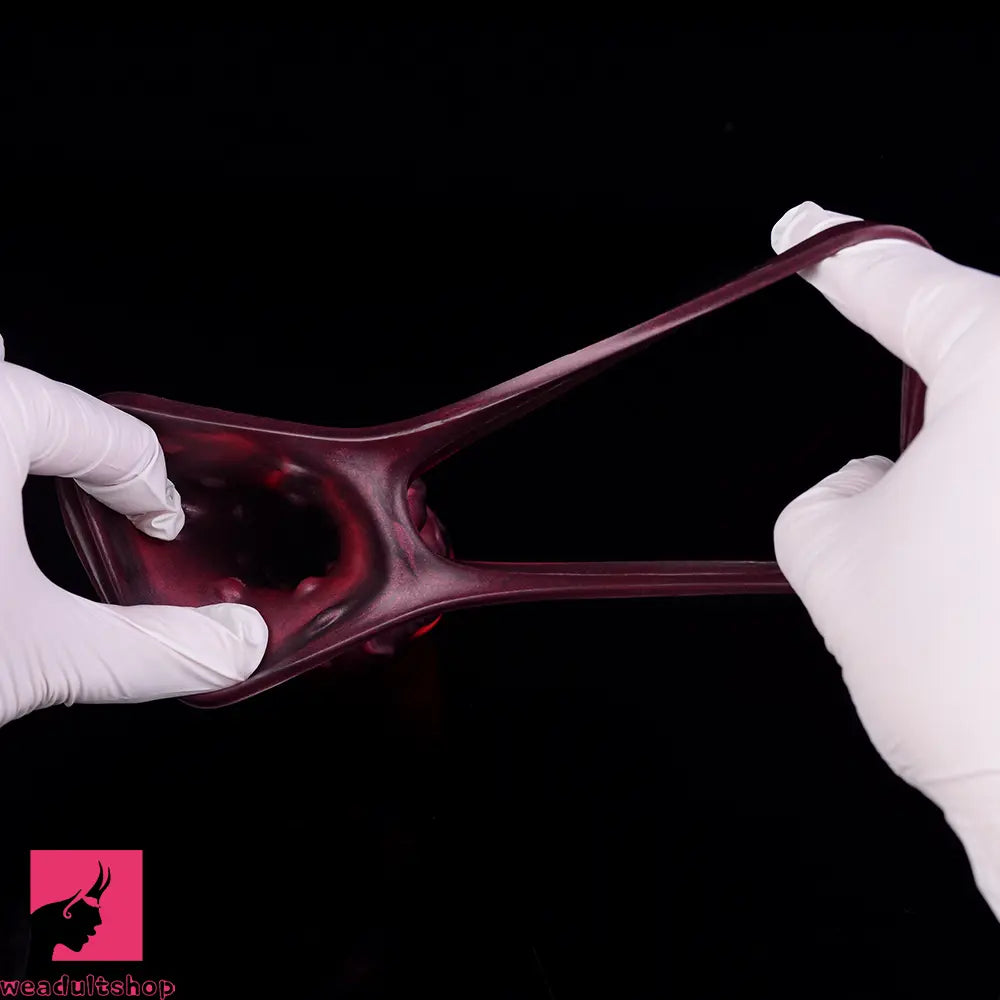 5.91in Silicone Dog Cock Sleeve Knot Dildo Vibrating Dildo With Cock Ring