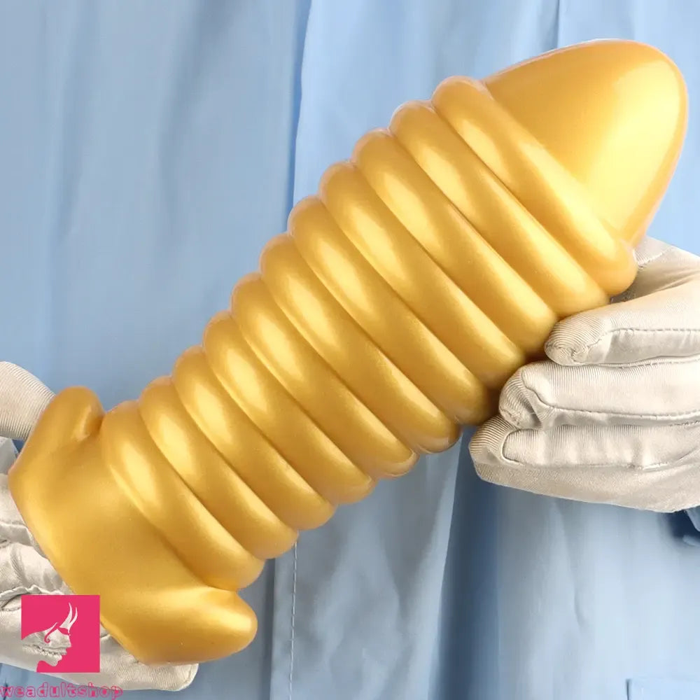 5.11in 7.08in 9.05in Dragon Egg Thread Silicone Soft Big Butt Cock Dildo
