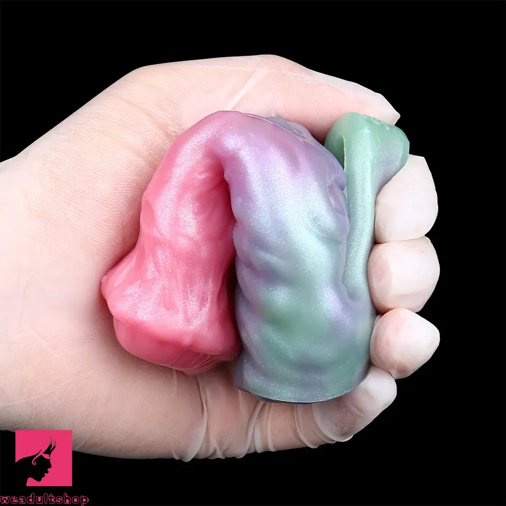4.96in Silicone Soft Cock Fantasy Hollow Dildo Sleeve Cock Extension