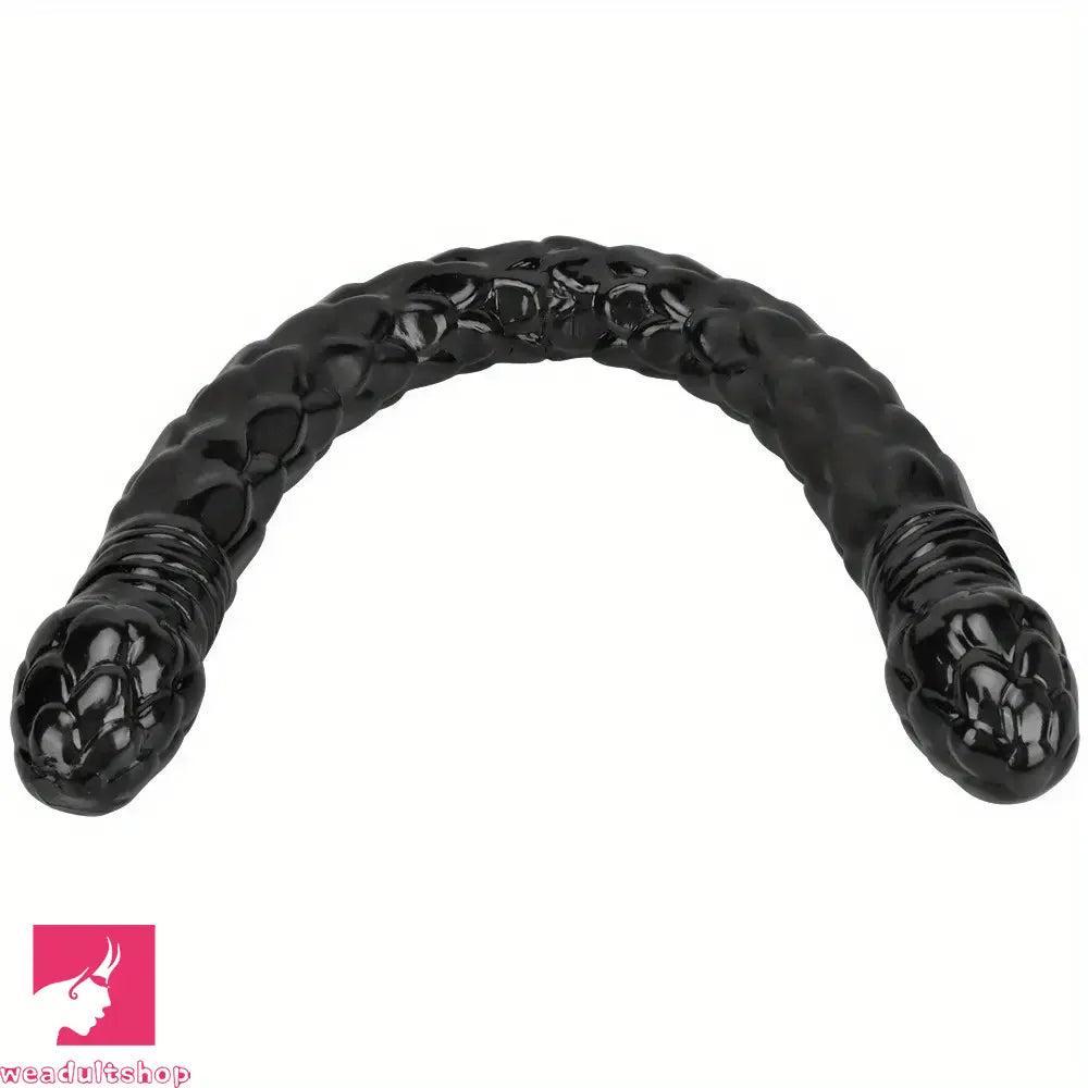 20.47in 27.55in Double-Headed Extra Long Fish Scale Huge Dildo For Sex