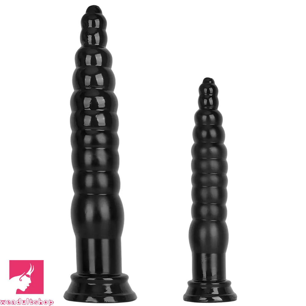 12.6in 17.32in PVC Super Long Large Thick Anal Plug Dildo Torture Cock