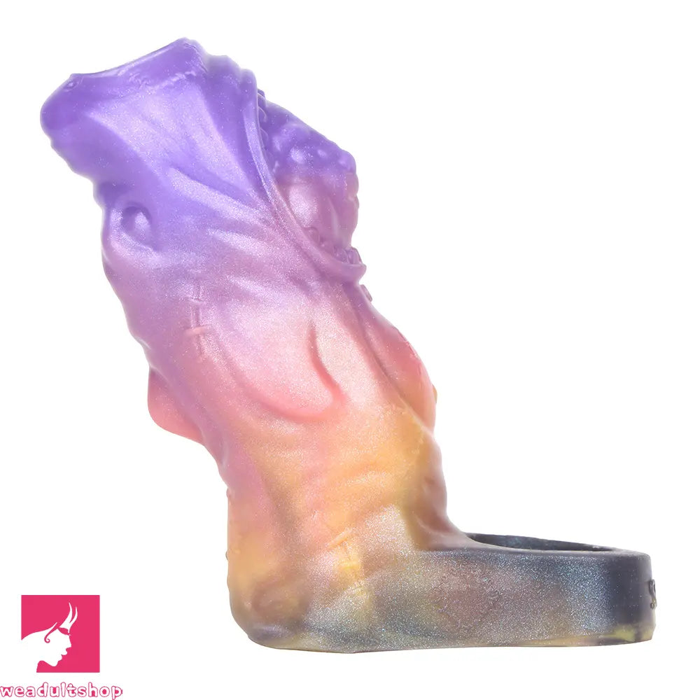 4.4in Shar Vorrfyn Fantasy Silicone Soft Dildo Sleeve Penis Extender