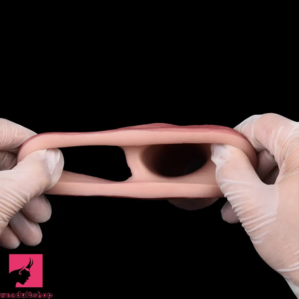 5.23in Strap on Penis Extender Cock Sleeve Dildo For Vagina Stimulating