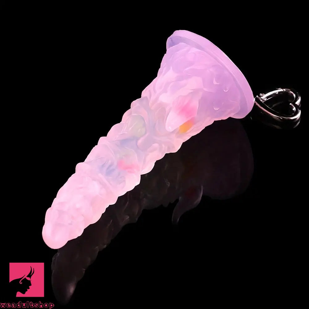 4.64in 5.23in Anal Plug Pedant Dildo Key Chain Animal Deer Silicone Cock