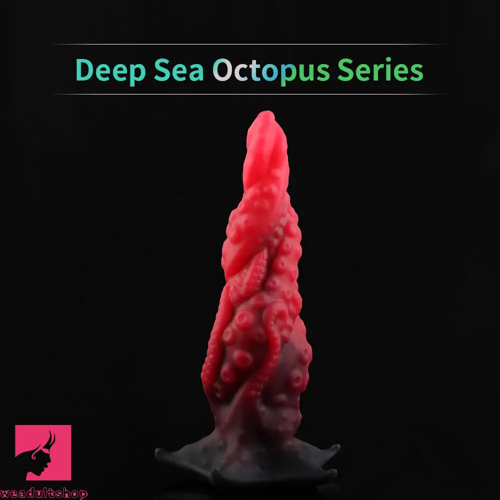 9.06in Deep Sea Tentacle Octopus Soft Silicone Big Dildo For Anus Sex