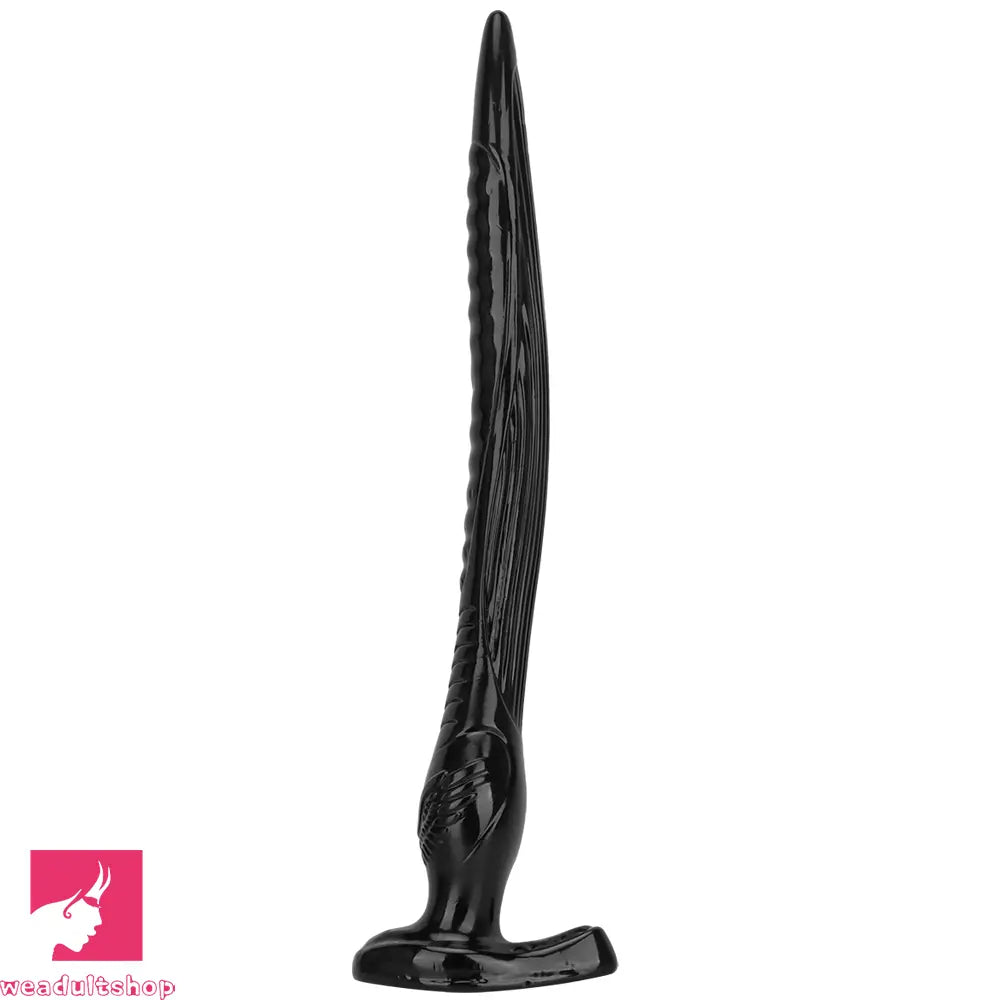 12.2in 16.14in 20.07in Black Super Long Large Out Anal Plug Cock Dildo