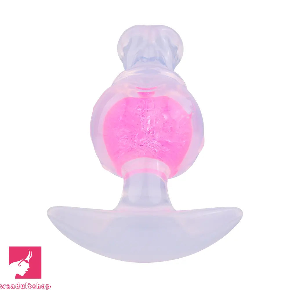 5.04in Silicone Anal Plug Vaginal Massager & Anus Stimulator Cock Toy