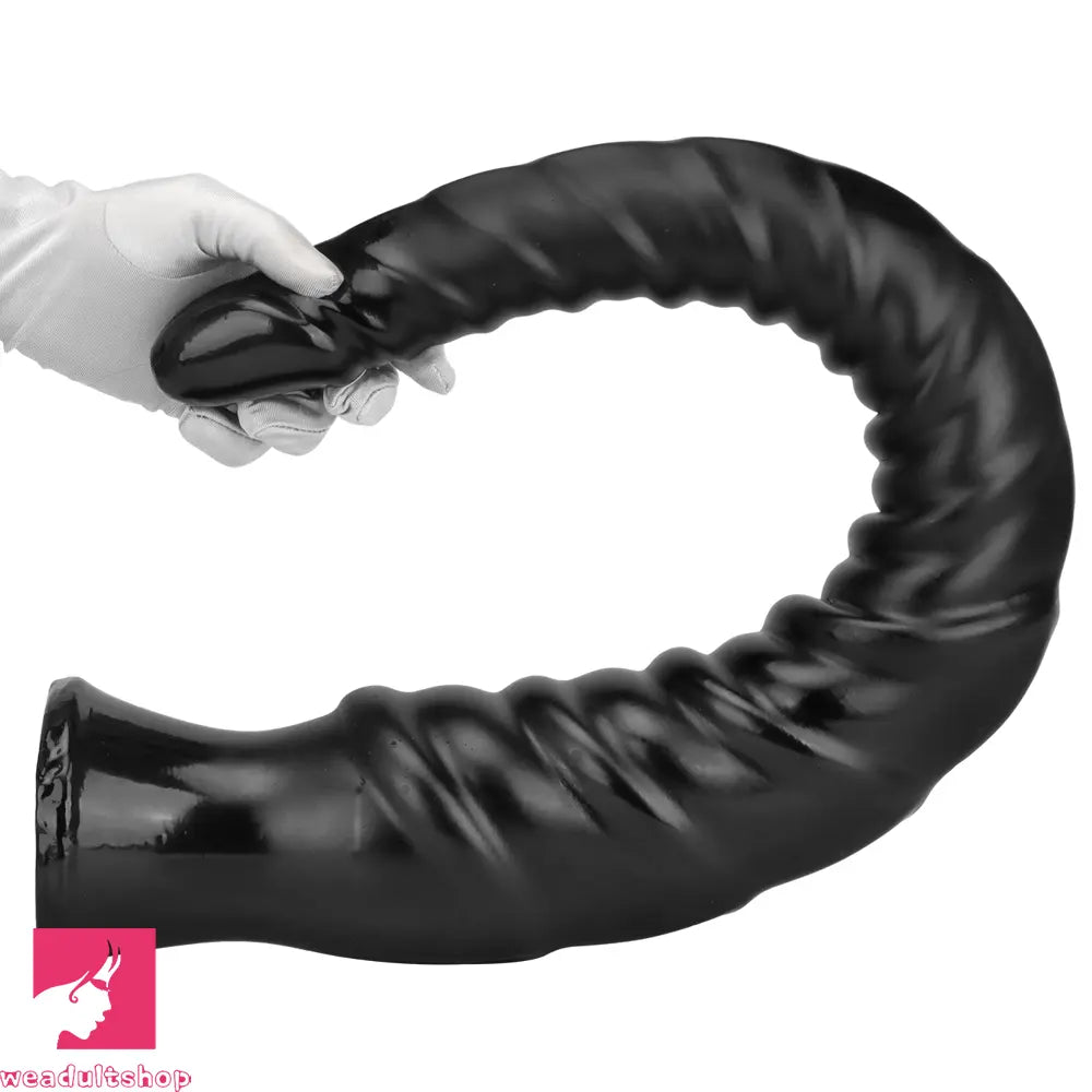 29.34in Super Long Large Masturbator PVC Anal Expansion Spiral Big Dildo