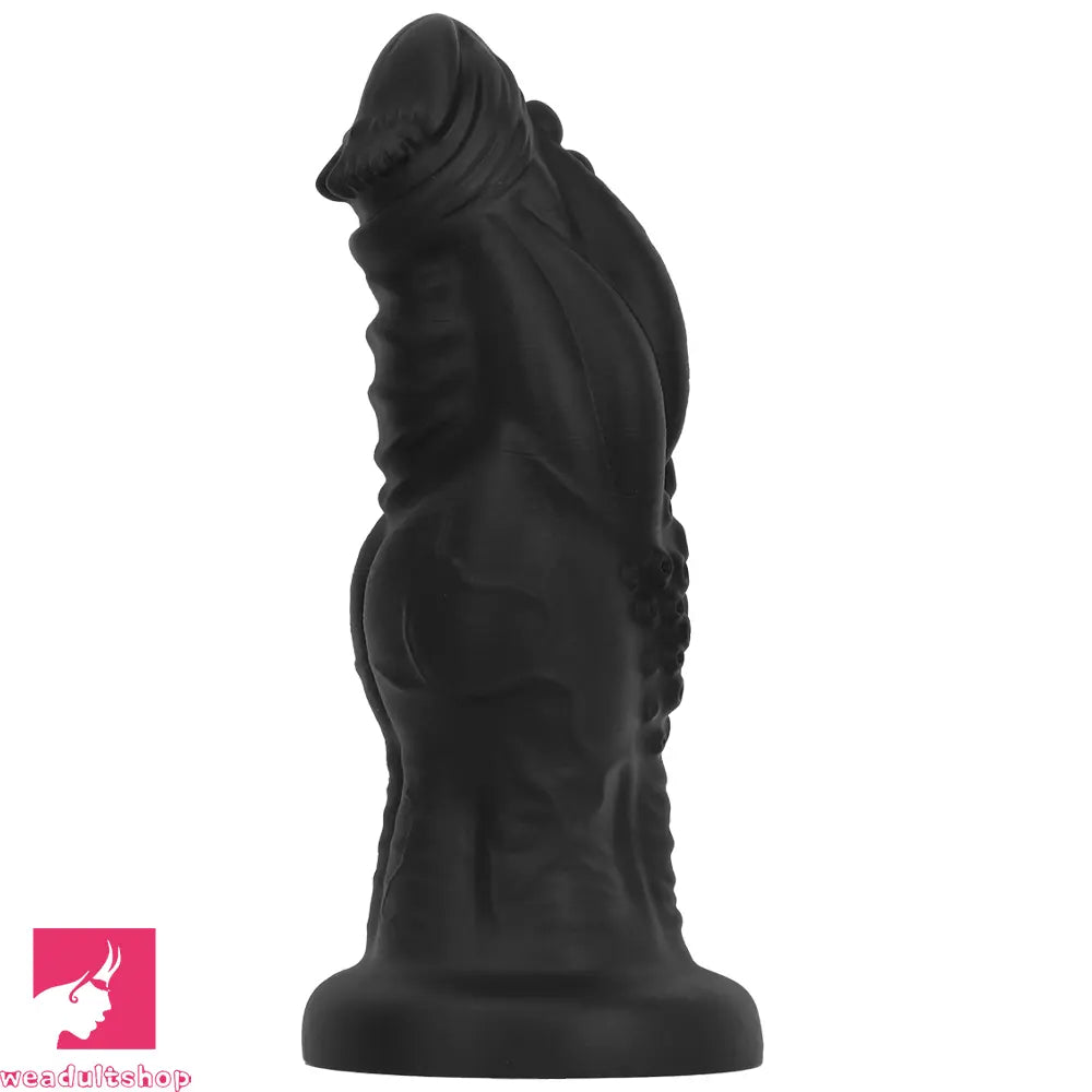 8.85in 9.64in 10.23in 11.41in 12.59in Odd-shaped Large Silicone Anal Dildo