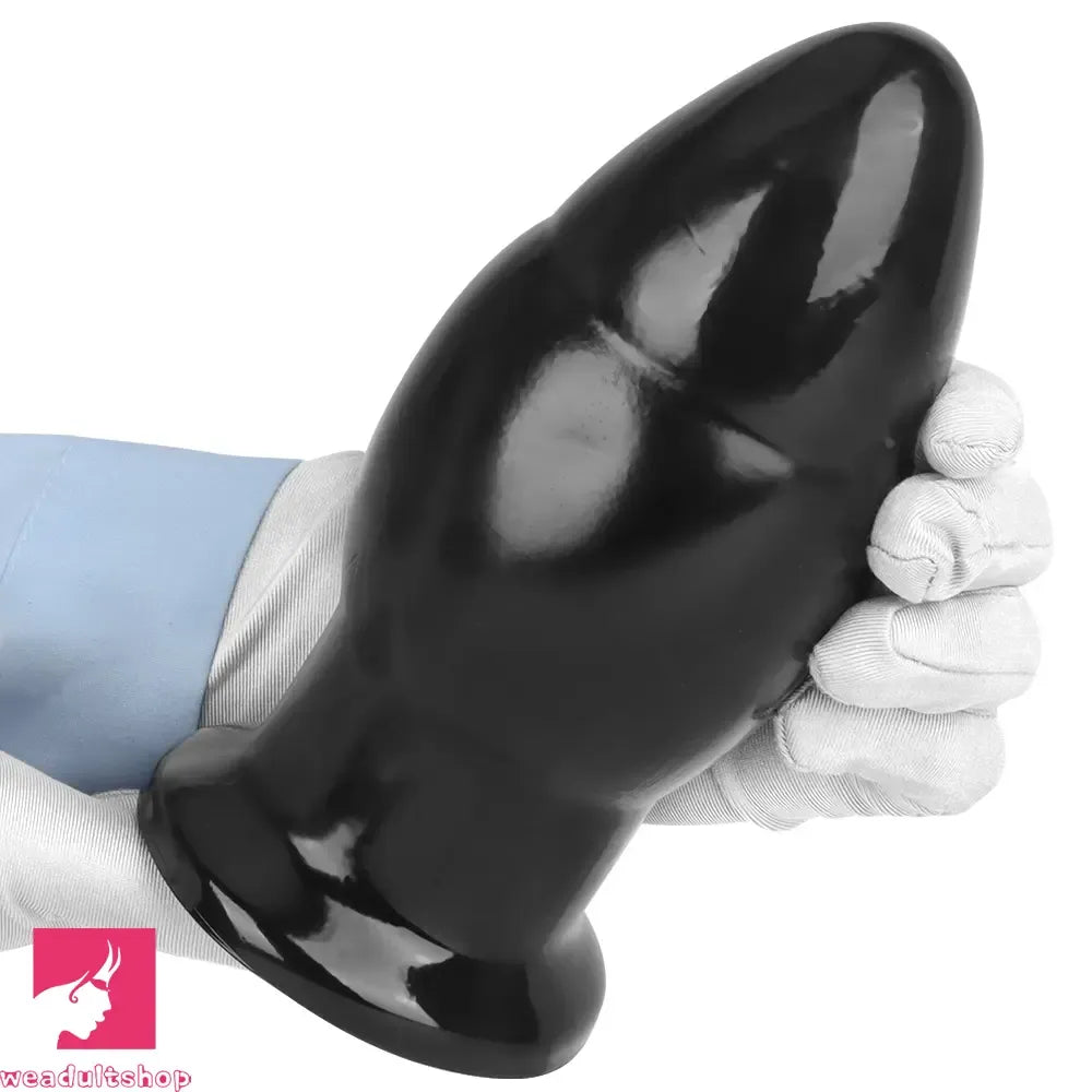 6.88in Big PVC Butt Plug Dildo Sexual Wellness Bold Design Anal Cock Toy