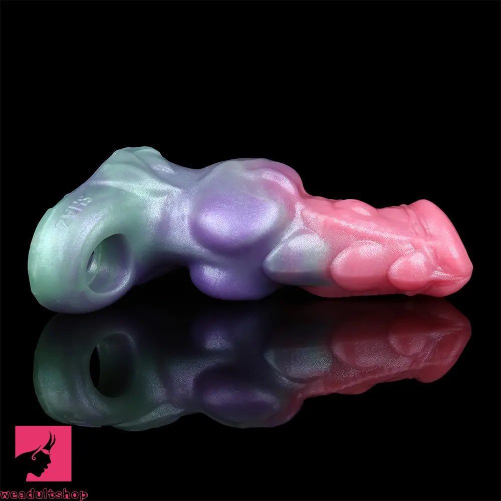 5.9in Flesh Shell SHAZ-3006 Fantasy Hollow Dildo Sleeve For Cock Extension