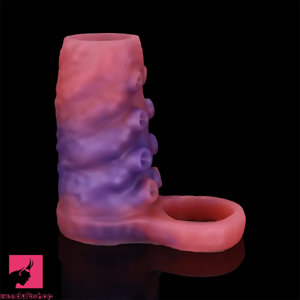 3.14in 4.13in 5.11in Tentacle Small Dildo Sleeve Adult Male Pornographic Tool
