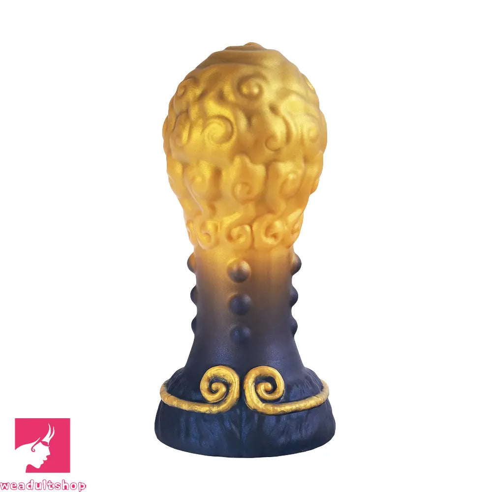 5.51in 7.08in 9.05in Spiked Silicone Round Silicone Soft Odd Dildo Anal Plug