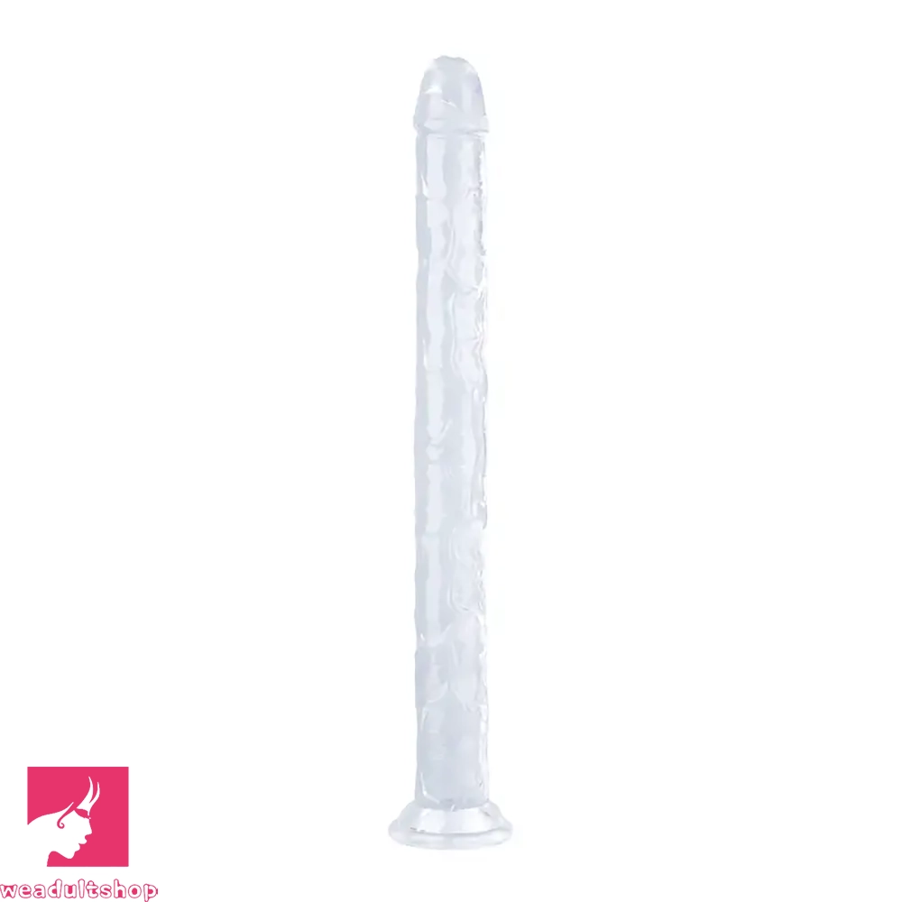 17.72in Long Big PVC Double Ended Dildo For Anal Vaginal Sex G Spot