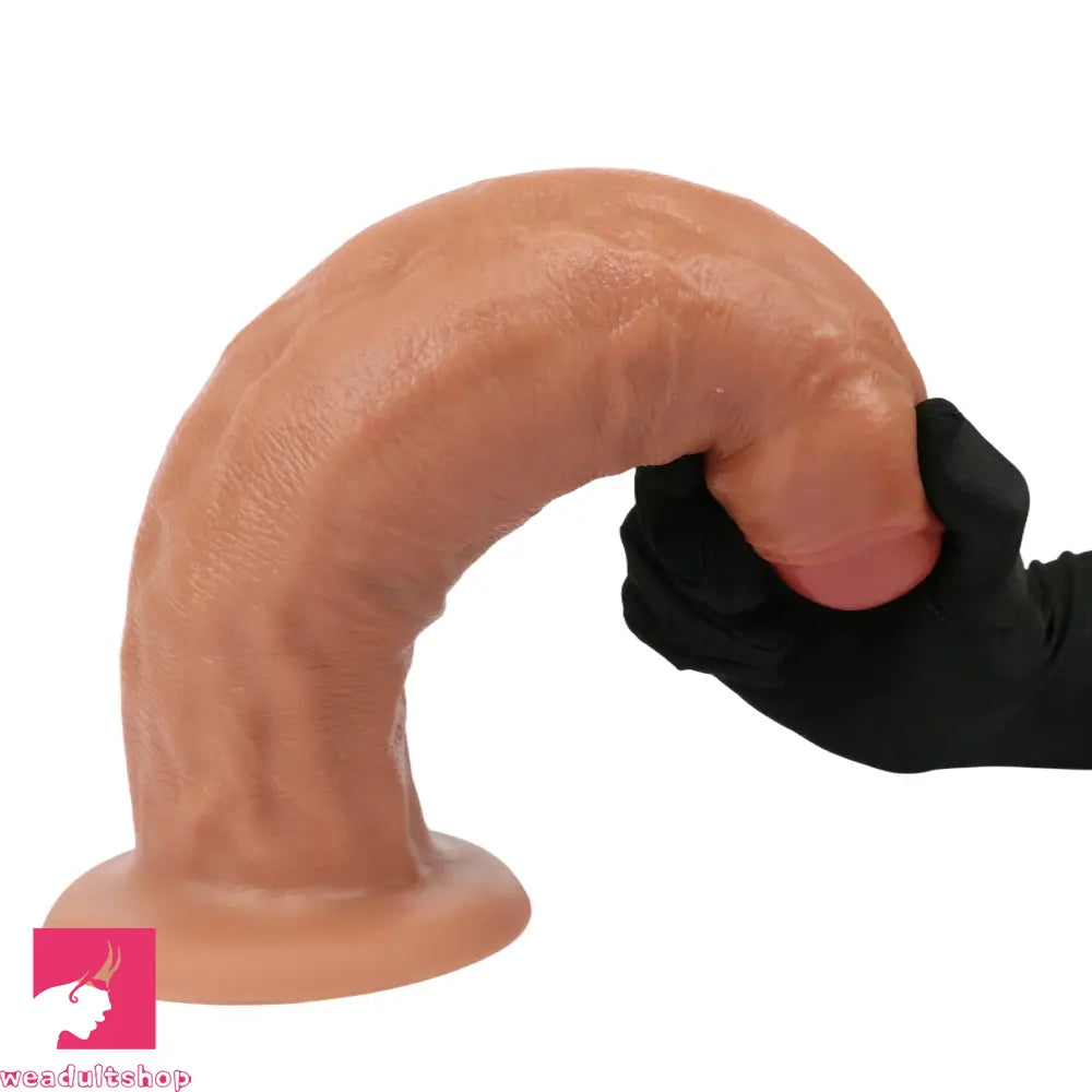 9.06in 10.63in 12.6in Uncut Big Realistic Penis Dildo Couple Sex Adult Toy