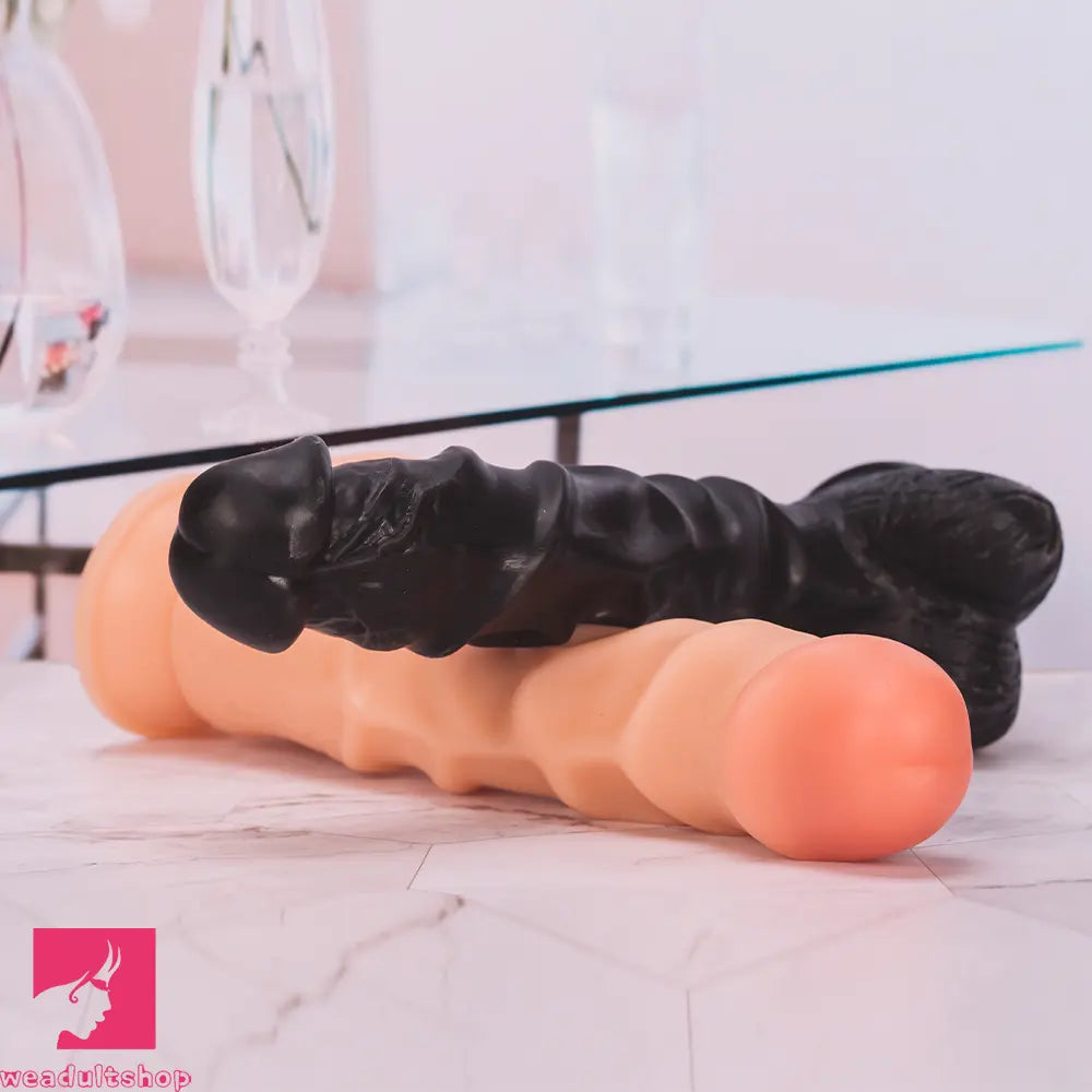 9.45in Big Real PVC Skin Dildo For Couples Sex Love With Suction Cup