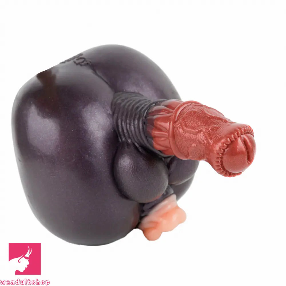 7.67in Silicone Odd Horse Dildo Masturbator Heavy Duty Suction Cup