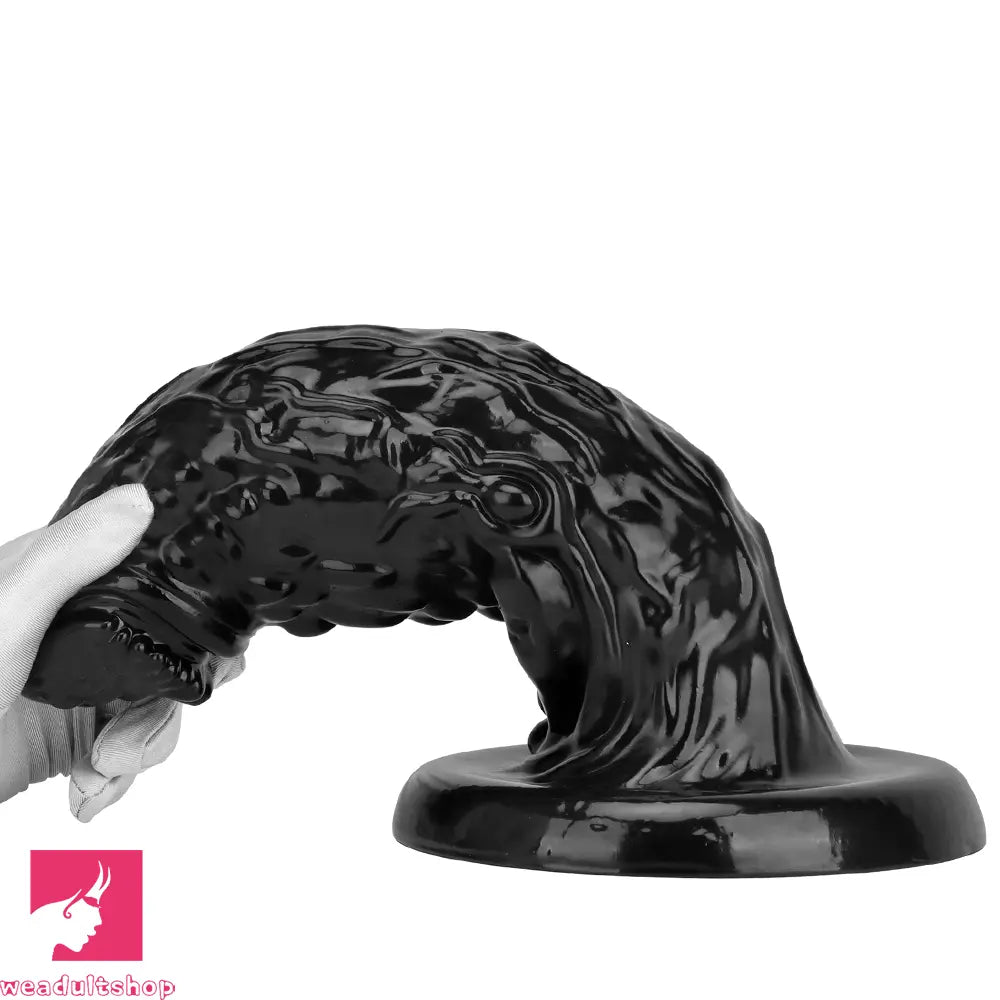 13in Alien PVC Black Long Simulation Super Large Cock Dragon Thick Dildo