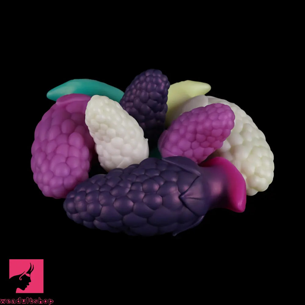 3.7in 5.43in Strawberry Design Small Silicone Soft Butt Plug Anal Dildo