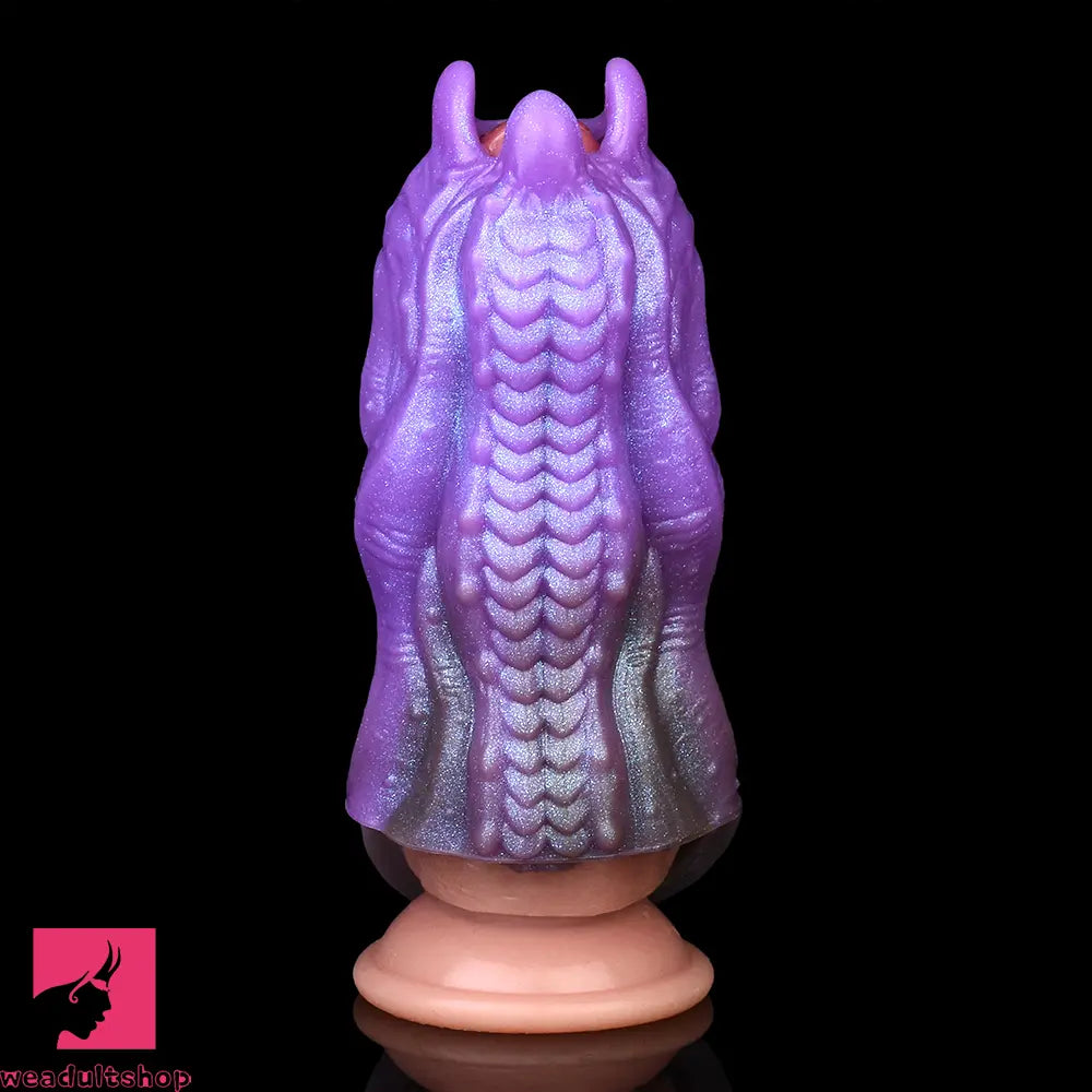 5.19in Dragon Tentacle Spiked Cock Creature Fantasy Hollow Dildo Sleeve