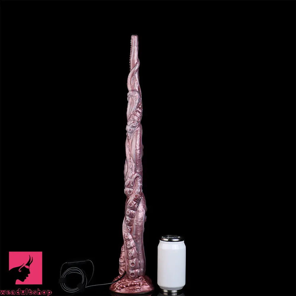 25in Tentacle Huge Long HD Camera Dildo Silicone Adult Toy Anal Stimulation