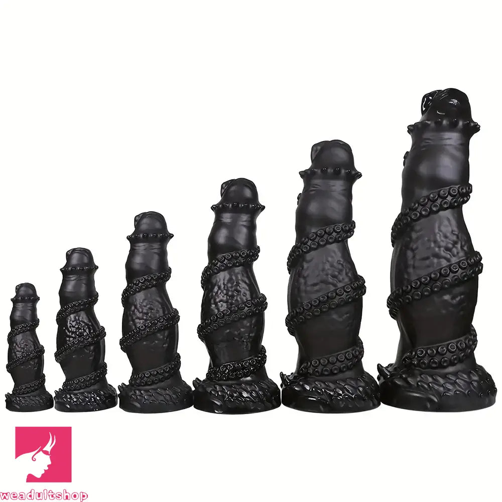 7.08in 8.46in 10.03in 11.81in 13.77in 14.96in Fantasy Big Fat Monster Dildo