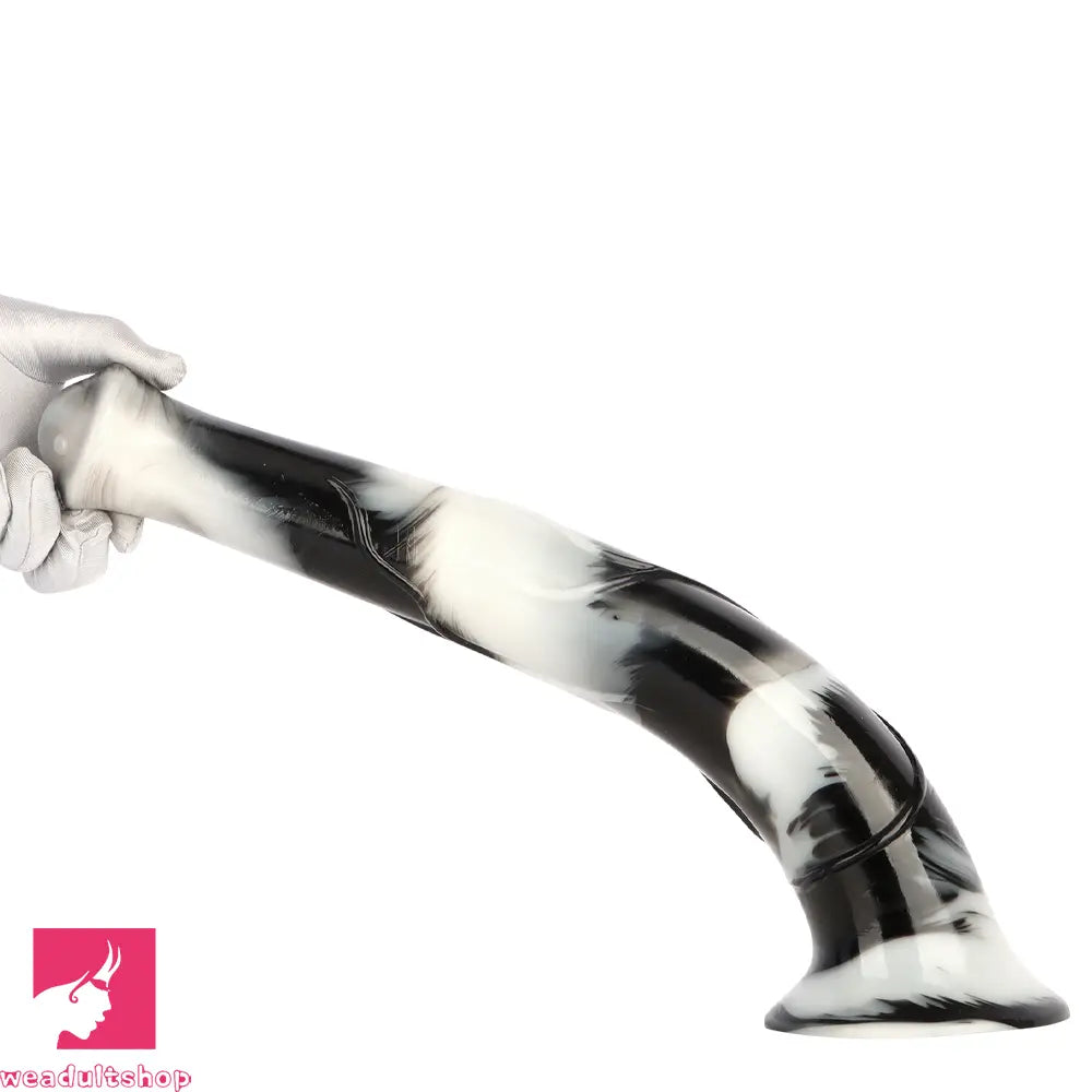 16.14in Huge Long Thick PVC Cock Dildo Gspot Massage Thick Animal Cock