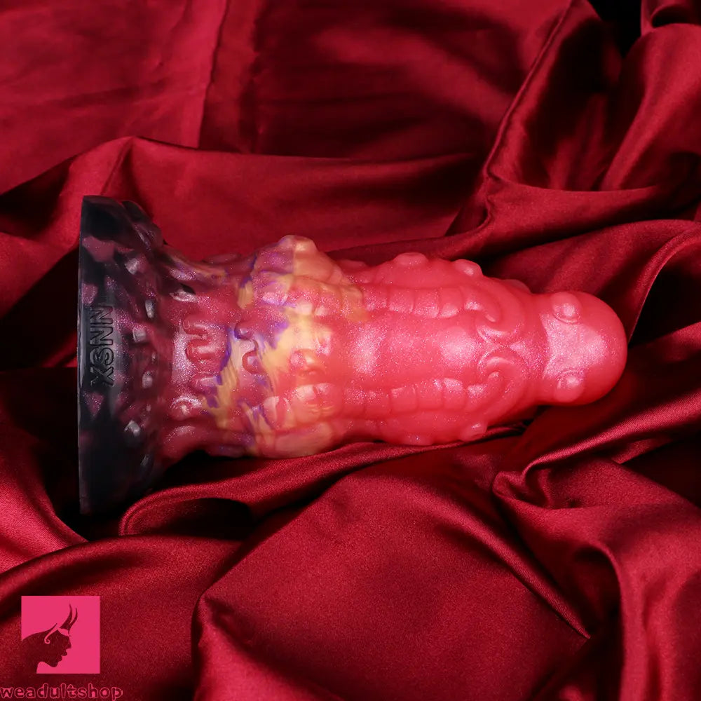 5.91in Fantasy Silicone Soft Monster Cock Dildo With Suction Cup Penis