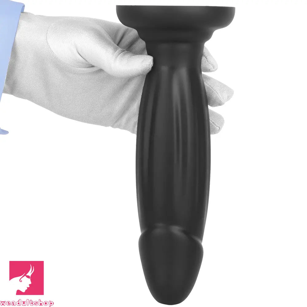 8.85in Eggless Female Masturbator Silicone Soft Dildo For Women Couples
