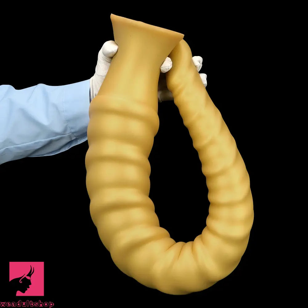 29.34in Extra Long Large Silicone Thread Soft Dildo Masturbator For Sex