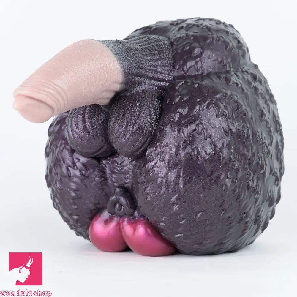 8.26in Dog Fantasy Silicone Dildo With Masturbator G-Spot Sensory Love