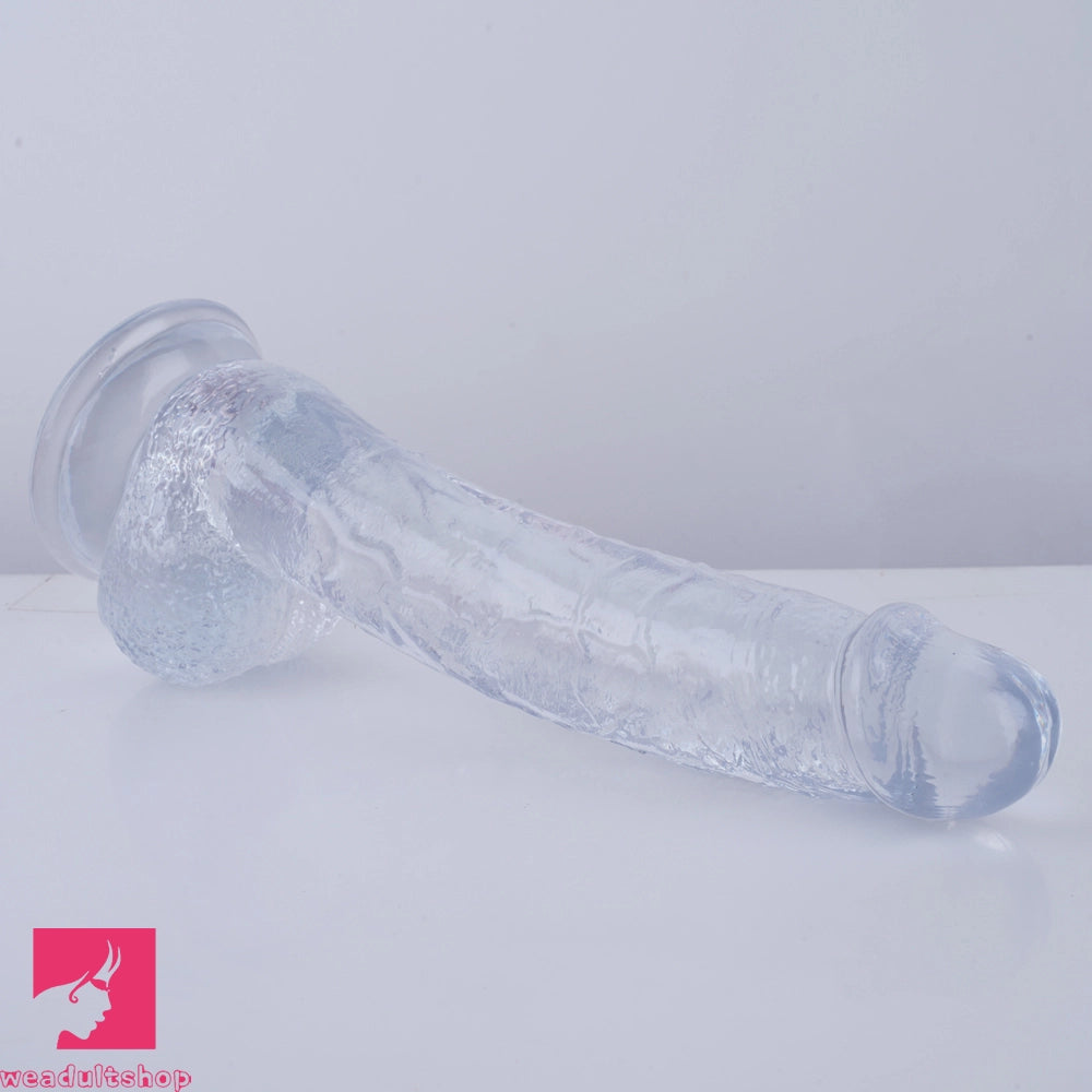 9.25in Prostate Massage Anus Dilator Vagina Big Real Dildo Masturbator