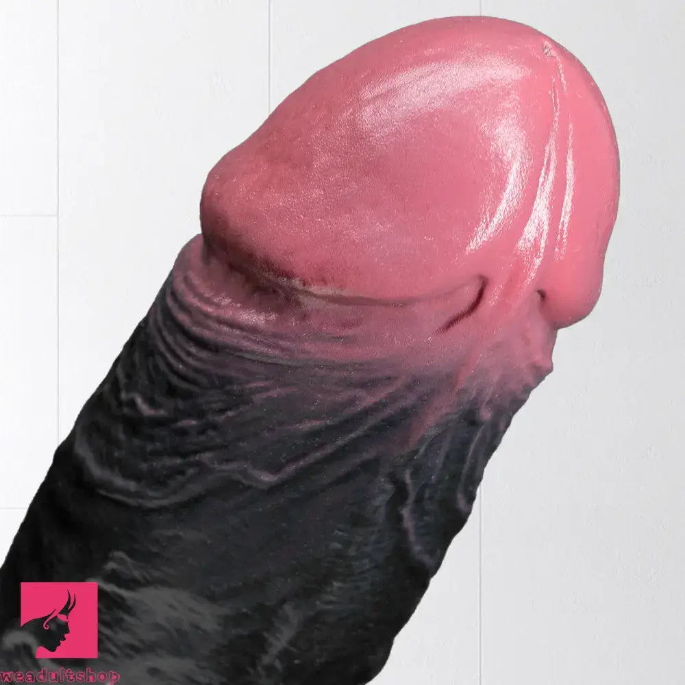 7.87in 10.03in 11.88in Dual Density Silicone Lifelike Big Dildo Love Dilator