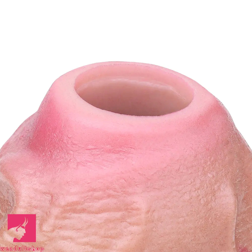 3.81in Realistic Penis Cock Dildo Sleeve Extender For Thicken Cock Toy