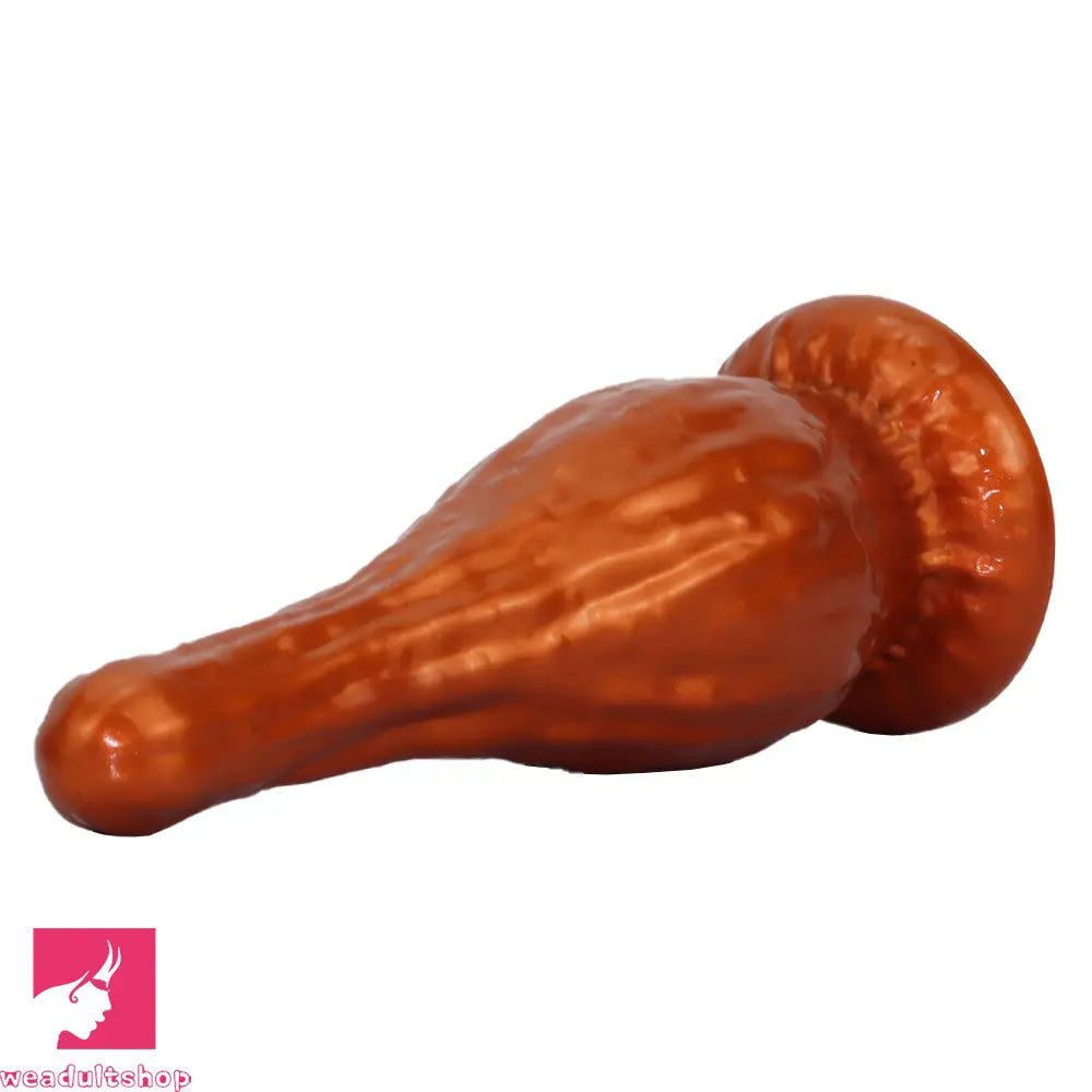 5.31in 7.08in 9.05in Fantasy Silicone Dildo Vase Shape With Suction Cup